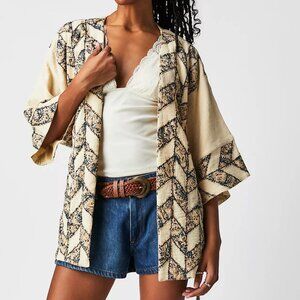 NWT Free People | Thimbleweed Soft Wrap Jacket | Cream | XS
